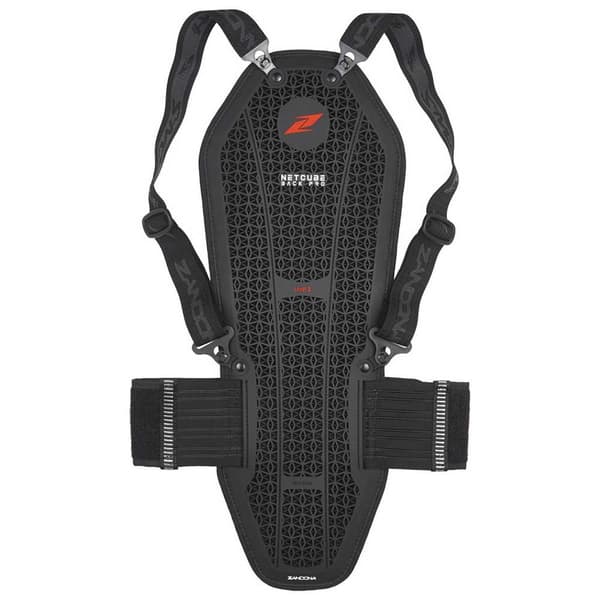 Zandona Rygbeskytter Netcubepro X8 Sort M