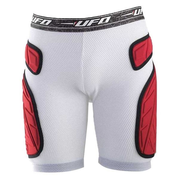 Ufo Höftskydd Atom Plastic Padded Vit M