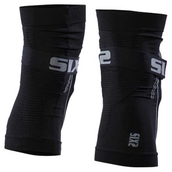 Sixs Polvisuojat Kit Knee Pad With Protection Musta L-XL