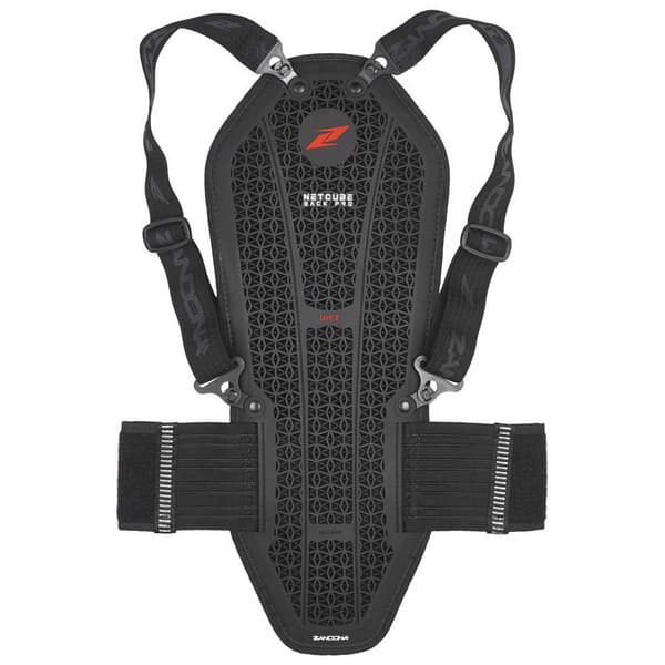 Zandona Rygbeskytter Netcubepro X7 Sort M