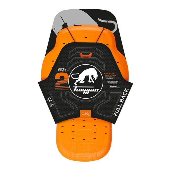 Furygan Selkäsuoja Fury D30 Oranssi XS