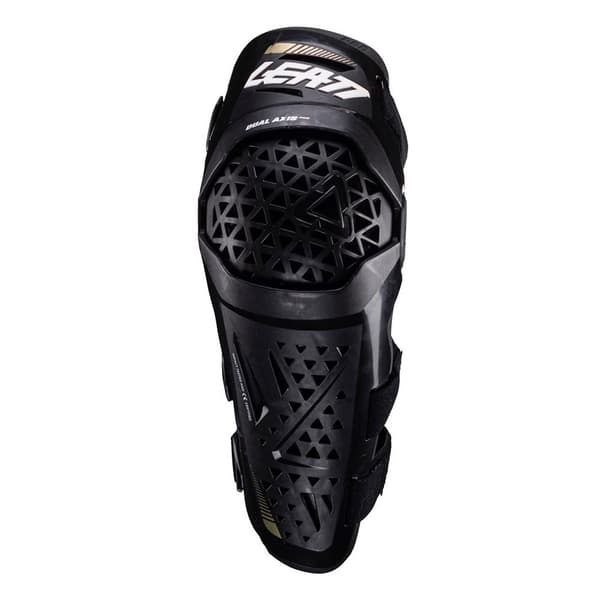 Leatt Dual Axis Pro Knæbeskyttere/skinnebeskyttere Sort S-M
