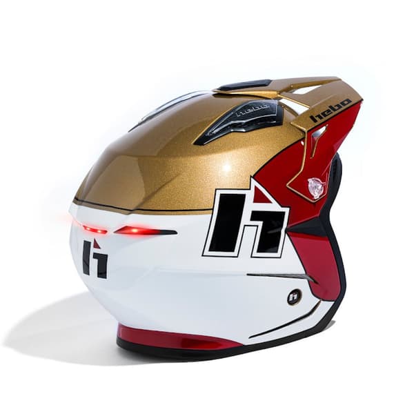 Hebo Asennot Helmet Brake Light Box Life For Life 3 Punainen