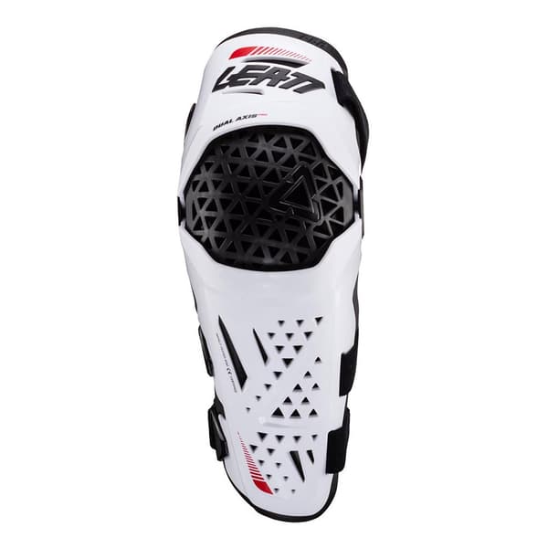 Leatt Dual Axis Pro Knäskydd/skensskydd Vit S-M