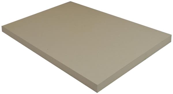 Bordsunderlägg kartong grå 35x50 20/fp