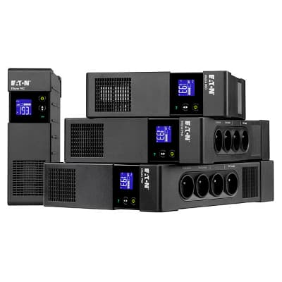 EATON UPS Ellipse PRO 850 USB IEC rack/tower - AC 230 V - 510 Watt - 850 VA - USB - IEC-320-C13 4 Output - 2U - 19inch Sort