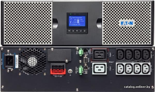 EATON 9PX 2200i 2200VA/2200W Tower/Rack USV RS-232/USB 3U 19Z Kit Runtime 5/14min Voll/Halblast Sort