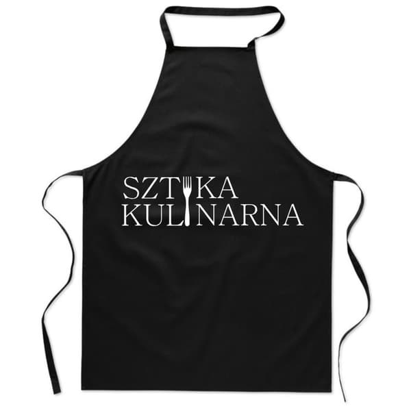 Puuvillainen musta ESILIINU KUVITUKSELLA keittiö CULINARY ART grilli