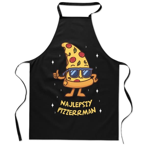FORKLÆDE MED PRINT køkken BEDSTE PIZZERMAN PIZZA herre gave til far