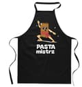 Miniatyrbild 1 av 4: FÖRKLÄDE MED TRYCK kök PASTA MASTER spaghetti herrpresent till pappa