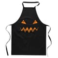 Miniatyrbild 1 av 4: KÖKSFÖRKLÄDE med HALLOWEEN-tryck Läskigt roligt pumpaleende