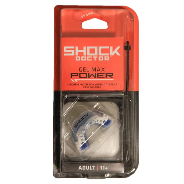 Shock Doctor Unisex Max Power Gel munskydd för vuxna