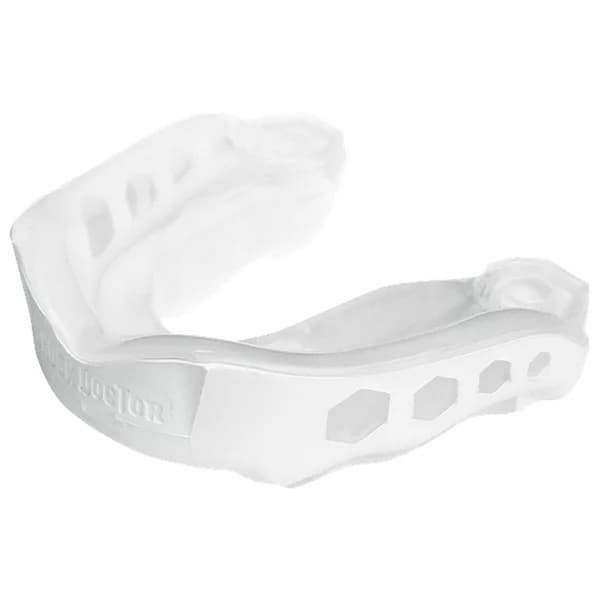 Shock Doctor Unisex Gel Max tandbeskytter til voksne White One Size