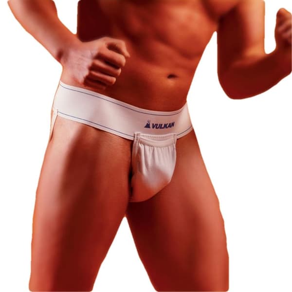Vulkan Ljumskskydd för män White XL