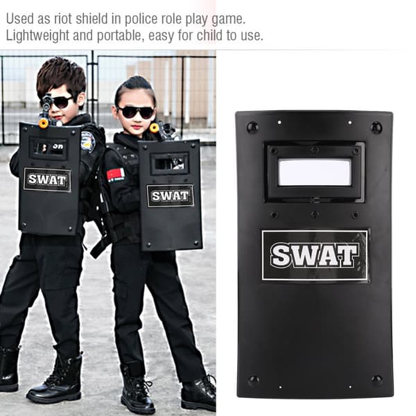 Militær Model Legetøj Politi Rollespil Beskyttende Stand Riot Shield