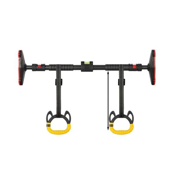 Børns Horisontale Stang, Justerbar Højde 75-100 cm, 400 kg Vægtkapacitet,100cm sæt
