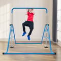 Miniatyrbillede 2 af 2: Justerbar Gymnastikstang, Robust Konstruktion, Nem at Folde Sammen,Blå