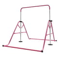Miniatyrbillede 1 af 2: Gymnastikbar til børn, justerbar højde, pladsbesparende design,Lyserød