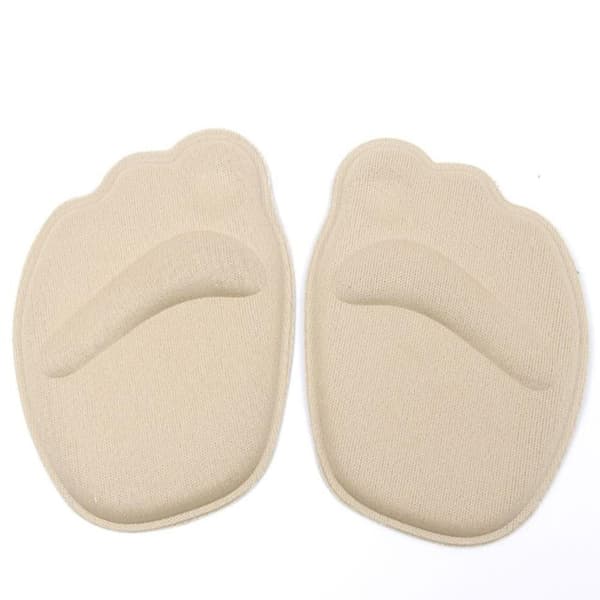Bekväm Stötdämpande Framfotsinlägg Stödkudde Beige Beige