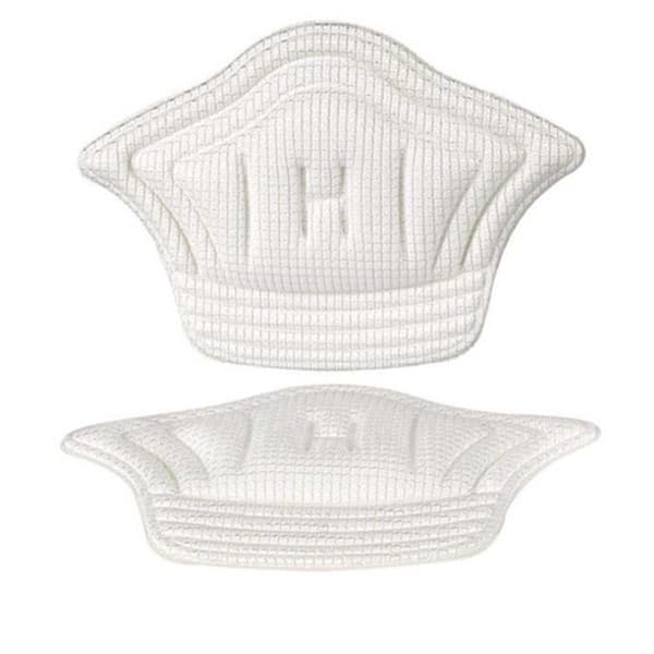 1 Par Hälinlägg Bekväma Mjuka Stödjer Foten Vit Vit, 0.5CM