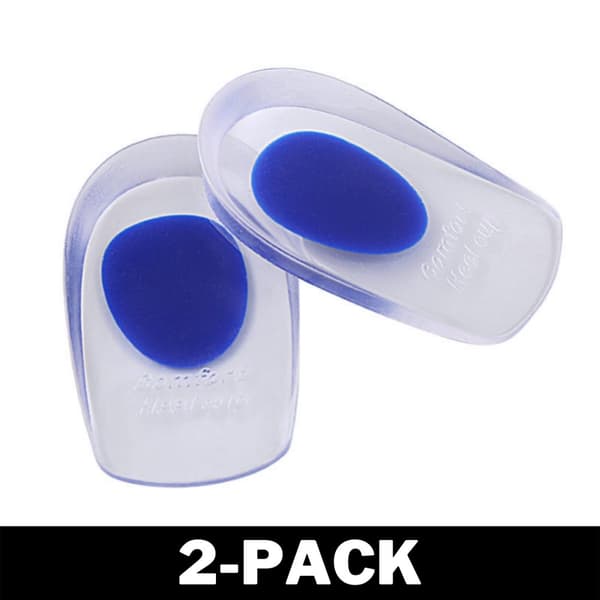 Hälinlägg / Skoinlägg i Silikon Transparent 40-45 Blå