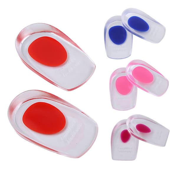 Hälinlägg / Skoinlägg i Silikon Transparent 35-39 Blå
