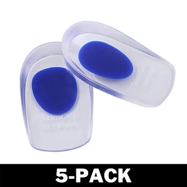 Hälinlägg / Skoinlägg i Silikon Transparent 35-39 Blå