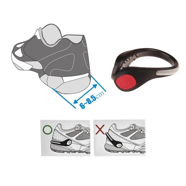 2-Pack Effektfull LED Lysande Skolampa