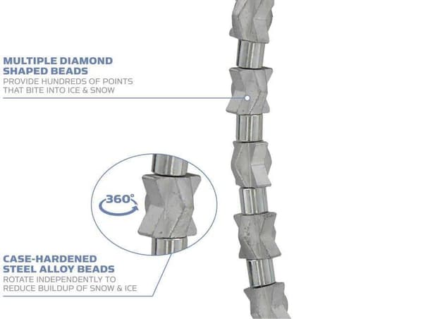 YAKTRAX DIAMOND GRIP, kedjebroddar för kängor