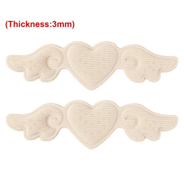 Mjuka Slittåliga Hälinlägg Innersulor Skoinlägg Beige Beige, 3MM