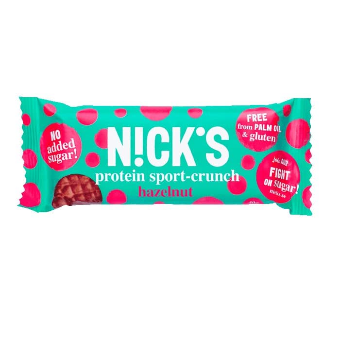 NICKS Sport-Crunch Hazelnut, 40g