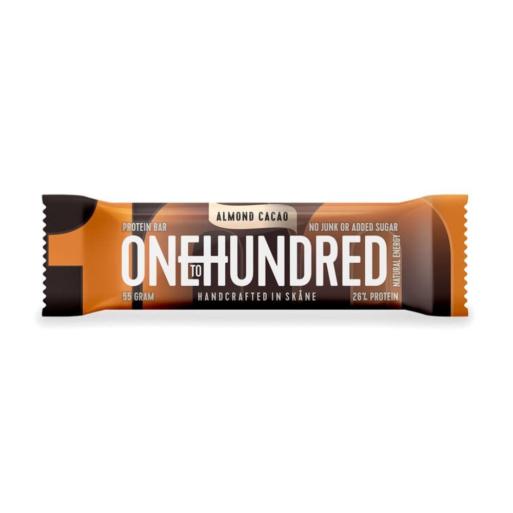 Onetohundred Protein Bar Almond Cacao 55 g x 12 st