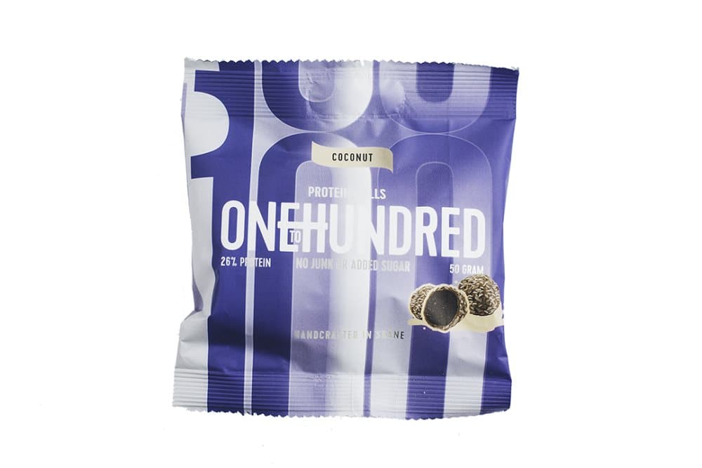 Onetohundred Protein Balls Coconut 50 g x 10 st