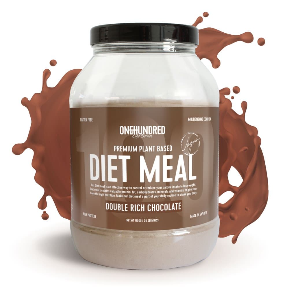 Onetohundred Diet Meal Vegan Double Rich Chocolate 20 måltider