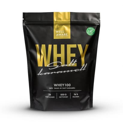 WellAware Whey 100 850 g Salt Karamell