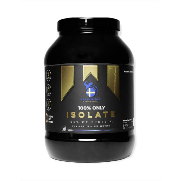 100 % Only Isolate, 900 g, SHA Nutrition