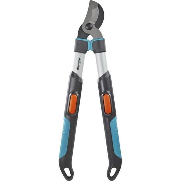 GARDENA TeleCut 520-670 B teleskopsax – Rak blad – Skär Ø42mm max – Antistick – 25 års garanti (12005-20)
