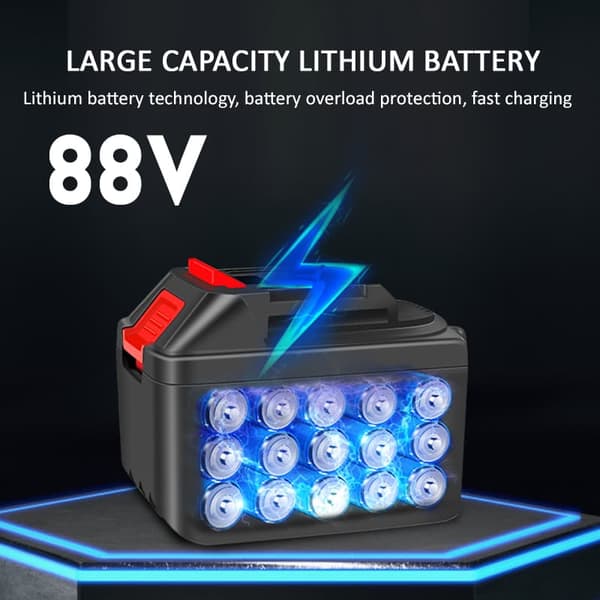 6" 1500 W moottorisaha moottorisaha moottorisaha oksasaha yhden käden saha 2 akulla