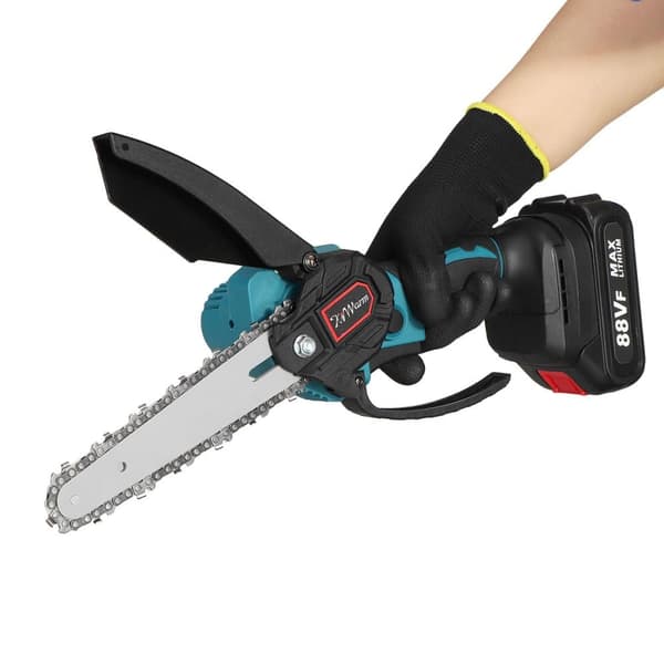 6" 1500 W moottorisaha moottorisaha moottorisaha oksasaha yhden käden saha 2 akulla