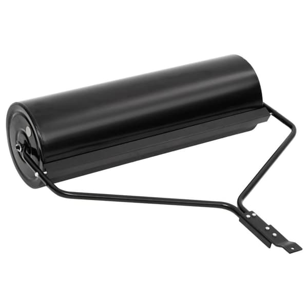 vidaXL havetromle 63 l jern sort