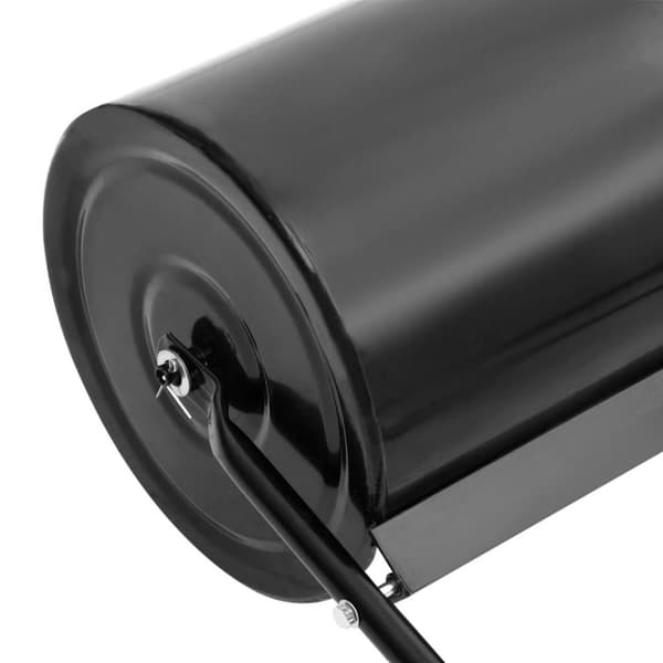 vidaXL havetromle 63 l jern sort