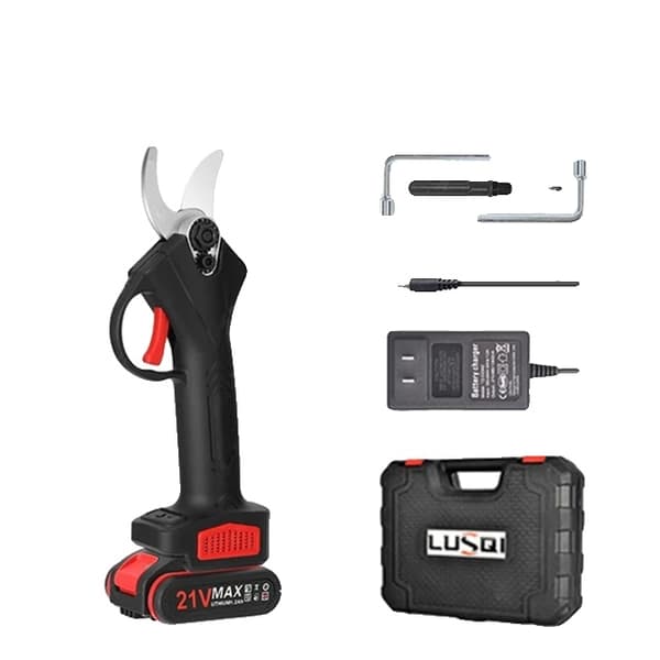 Langattomat oksasakset, sähköinen moottorisaha, litiumakku, Oksasakset setti Pruning shears set