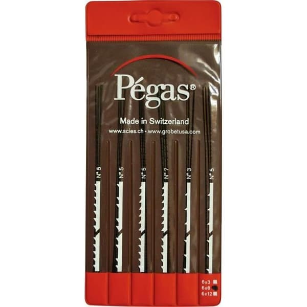 Rullsågbladssats 6 st Pegas PS906x6DI
