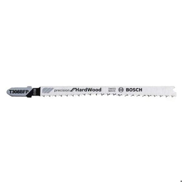 Sågblad - BOSCH - T 308 BFP - 117mm - Pack om 5 - Exakta snitt
