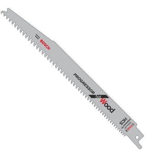 Handsågssabel sågblad x2 S2345X - BOSCH - Universal för trä och plast