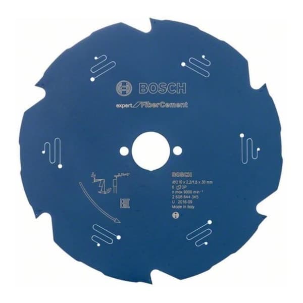 Cirkelsågblad för Fibercement 6 tänder - BOSCH EXPERT - 2608644345