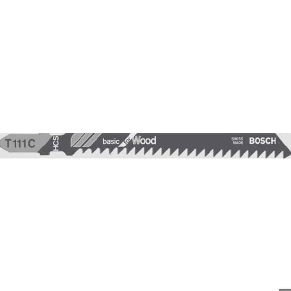 Sticksågsblad T 111 C Basic for Wood - BOSCH - 2608630808