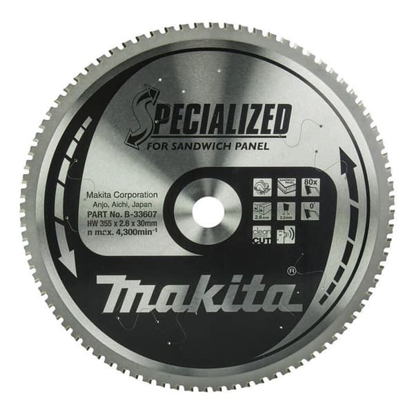 Såg Makita SPECIALIZED.355x30x80x80Z (B-33607)