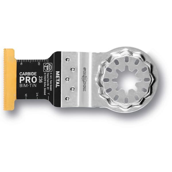 FEIN E-Cut Carbide Pro blad - 35 x 45 mm - SL Verktygshållare - set med 10 blad - 63502236240