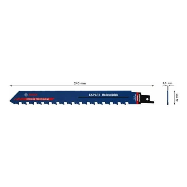 Tigersågblad - BOSCH - S1543HM - 240mm - Karbid - Perfekt för håltegel